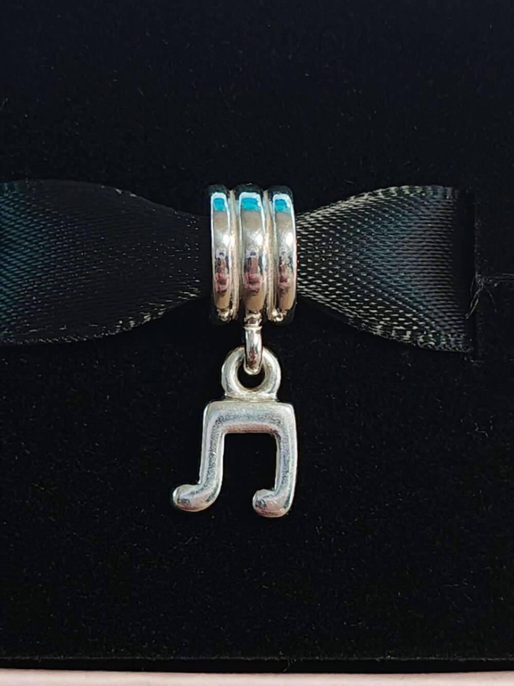 Authentic Pandora Music Note Dangle Charm – 790183 Sterling Silver Retired